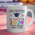 Kindergarten Graduation Class 2024 1st Grade Here I Come Graphic Print Coffee Mug