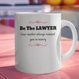 Lawyer Law School GraduationShirt Female Graduate Graphic Print Coffee Mug