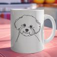 Line Art Dad Mom Dog Bichon Frise Graphic Print Coffee Mug Line Art Dad Mom Dog Bichon Frise Graphic Print Coffee Mug
