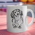 Long Hair Dachshund Lover Doxie Mom Dad Cute Wiener Dog Small Graphic Print Coffee Mug Long Hair Dachshund Lover Doxie Mom Dad Cute Wiener Dog Small Graphic Print Coffee Mug