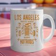 Los Angeles Hotrods Automotive Nostalgia Distressed Premium Tri-Blend Graphic Print Coffee Mug Los Angeles Hotrods Automotive Nostalgia Distressed Premium Tri-Blend Graphic Print Coffee Mug