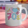 I Love 70's Retro Style Nostalgia Vibe 1970's Party Premium Tri-Blend Graphic Print Coffee Mug I Love 70's Retro Style Nostalgia Vibe 1970's Party Premium Tri-Blend Graphic Print Coffee Mug