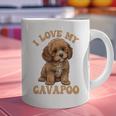 I Love My Cavapoo For Mom Dad Kids Graphic Print Coffee Mug I Love My Cavapoo For Mom Dad Kids Graphic Print Coffee Mug