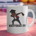 Masters Graduation Mastered It Dabbing Man Tee Graphic Print Coffee Mug
