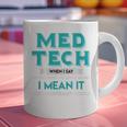Med Tech Medical Technician Gag Lab Graduation Premium Graphic Print Coffee Mug