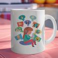 Memes Speak Louder Introvert Anti People Meme Lovers Quiet Graphic Print Coffee Mug