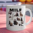 MILF Man I Love Ferrets Ferret Mom Dad Ferret Owner Graphic Print Coffee Mug