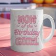 Mom And Dad Of The Birthday Girl Coquette Family Matching Graphic Print Coffee Mug