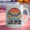 I Like Moths And Maybe 3 People Insect Moth Lovers Introvert Graphic Print Coffee Mug I Like Moths And Maybe 3 People Insect Moth Lovers Introvert Graphic Print Coffee Mug
