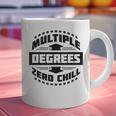 Multiple Degrees Zero Chill College Graduation Graphic Print Coffee Mug