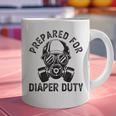 New Dad Prepared For Diaper Duty Graphic Print Coffee Mug