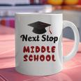 Next Stop Middle School Graduation Graphic Print Coffee Mug