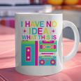 I Have No Idea What This Is Retro 70's 80's 90's Nostalgia Premium Tri-Blend Graphic Print Coffee Mug