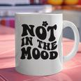Not In The Mood Anti Social Introvert Sarcastic Retro Graphic Print Coffee Mug Not In The Mood Anti Social Introvert Sarcastic Retro Graphic Print Coffee Mug