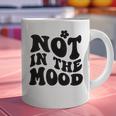 Not In The Mood Anti Social Introvert Sarcastic Retro Graphic Print Coffee Mug Not In The Mood Anti Social Introvert Sarcastic Retro Graphic Print Coffee Mug