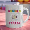 Nurse MSN Graduation Unicorn T-Shirt Nursing School Graphic Print Coffee Mug