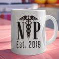 Nurse Practitioner Graduation NP Est 2019 Shirt Graphic Print Coffee Mug