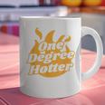 One Degree Hotter Graduation Ceremony Celebration Graphic Print Coffee Mug