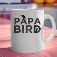 Papa Bird Father Day Dad Birds Quote Saying Graphic Print Coffee Mug