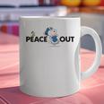 Peanuts Graduation Peace Out Snoopy Woodstock Graphic Print Coffee Mug