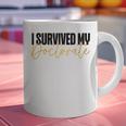 Phd Graduation Doctorate Degree Dissertation Masteral Grad Graphic Print Coffee Mug