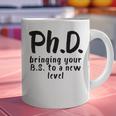 Phd Shirt Bs Doctorate Graduation Doctoral Graphic Print Coffee Mug