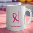 Pink In Memory Of Aunt Breast Cancer Awareness American Flag Graphic Print Coffee Mug Pink In Memory Of Aunt Breast Cancer Awareness American Flag Graphic Print Coffee Mug