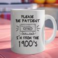 Please Be-Patient I'm From The 1900s Retro Cassette Tape Graphic Print Coffee Mug Please Be-Patient I'm From The 1900s Retro Cassette Tape Graphic Print Coffee Mug