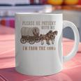 PLEASE BE PATIENT WITH ME I'M FROM THE 1900s Clever Premium Graphic Print Coffee Mug