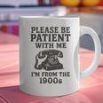 Please Be Patient With Me I'm From The 1900s Funny Premium Tri-Blend Graphic Print Coffee Mug