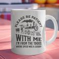 Please Be Patient With Me I'm From The 1900s Funny Train Graphic Print Coffee Mug