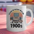 Please Be Patient I'm From The 1900s Retro Vintage Computer Graphic Print Coffee Mug