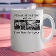 Please Be Patient With Me I'm From The 1900s Vintage Drowing Graphic Print Coffee Mug