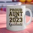 Proud Aunt Of A 2023 Graduate Family Matching Graduation Graphic Print Coffee Mug