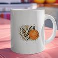 Proud Aunt Of A 2026 Senior Basketball Graduation Leopard Premium Tri-Blend Graphic Print Coffee Mug