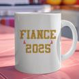 Proud Fiance Of A 2025 Graduate Fiance Graduation 2025 Senio Graphic Print Coffee Mug