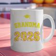 Proud Grandma Of A 2026 Senior Softball Graduation Matching Graphic Print Coffee Mug