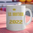 Proud Little Brother Of 2022 Graduate Class 2022 Graduation Graphic Print Coffee Mug