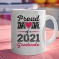 Proud Mom Of A 2021 Graduate Senior Graduation Graphic Print Coffee Mug