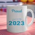 Proud Papaw Class Of 2023 PHD Graduate Doctorate Graduation Graphic Print Coffee Mug