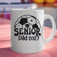 Proud Senior Dad Soccer Class Of 2027 Graduation Graduate Graphic Print Coffee Mug