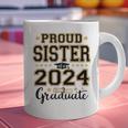 Proud Sister Of A 2024 Graduate Senior Graduation Graphic Print Coffee Mug