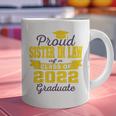 Proud Sister In Law Of 2022 Graduate Class 2022 Graduation Graphic Print Coffee Mug