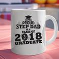 Proud Step Dad Of A Class Of 2018 Tee Graduate Graduation Z1 Graphic Print Coffee Mug