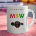 Queen MSW Social Work Grads Masters Graduation Graphic Print Coffee Mug