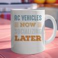 RC Vehicles Now Minimal Socializing Introvert Vintage Graphic Print Coffee Mug RC Vehicles Now Minimal Socializing Introvert Vintage Graphic Print Coffee Mug