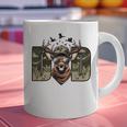 Retro Camo Dad Hunting Camouflage Deer Matching Graphic Print Coffee Mug