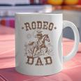 Rodeo Dad Western Cowboy Daddy Family Matching Father's Day Graphic Print Coffee Mug