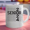 Senior 2024 Class Of 2024 Graduation 2024 Women Boy Girl Graphic Print Coffee Mug