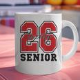 Senior 2026 Class Of 2026 School Graduation 2026 Merch Graphic Print Coffee Mug